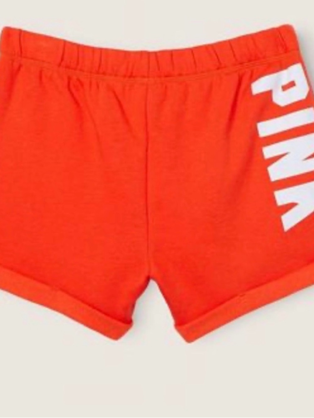 PINK Bright Orange Lounge Shorts